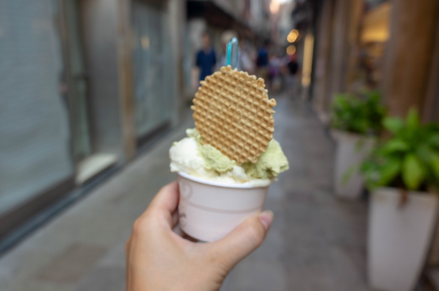 Ice cream in Venice