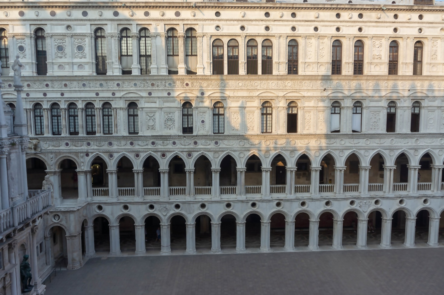 The Doge’s Palace inner yard