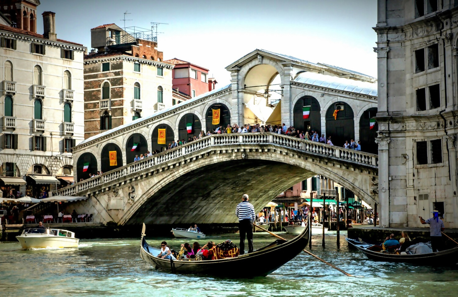 The Ponte di Rialto in Venice