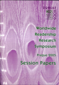 Worldwide Readership Research Symposium - Session Papers